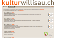 Desktop Screenshot of kulturwillisau.ch