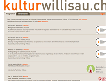 Tablet Screenshot of kulturwillisau.ch